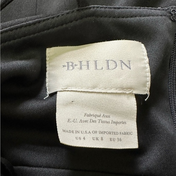 BHLDN Lyra V-Neck Faux-Wrap Stretch Crepe Midi Dress - Picture 13 of 15